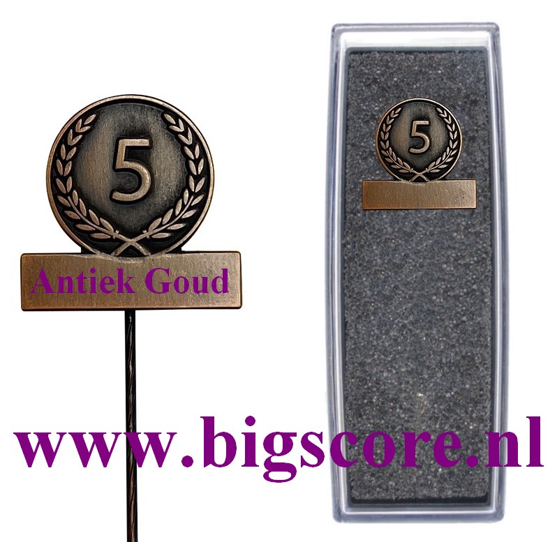 05 jaar Jubileumspeldje Artnr. 48